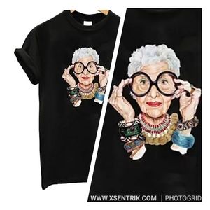 IRIS APFEL FASHION TEEZ